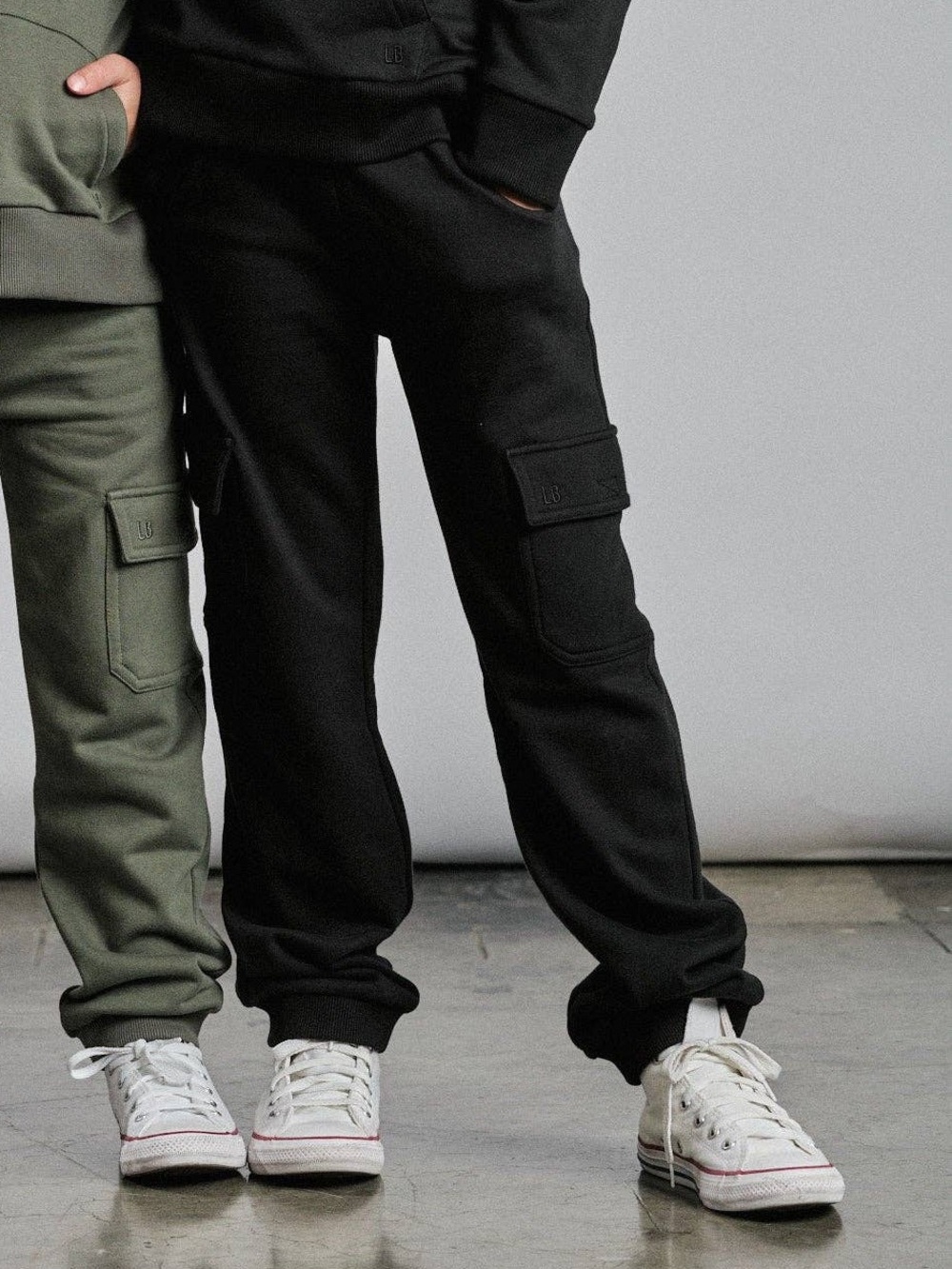 Little Bipsy Cargo Joggers Black